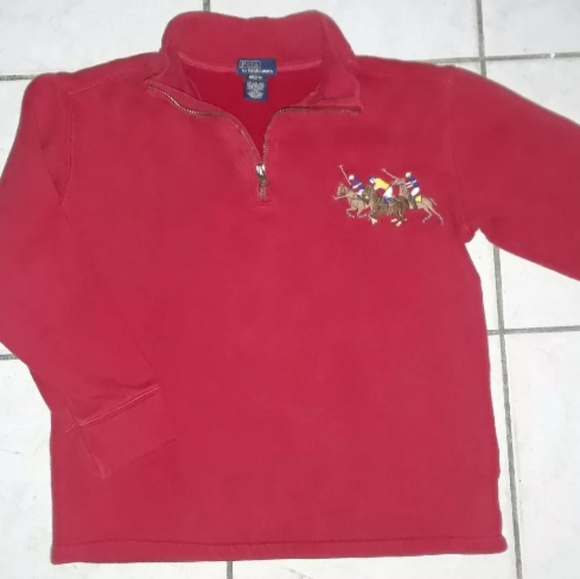 Polo Ralph Lauren 3 Pony Horse 1/4 Zipper Pullover - Picture 1 of 4